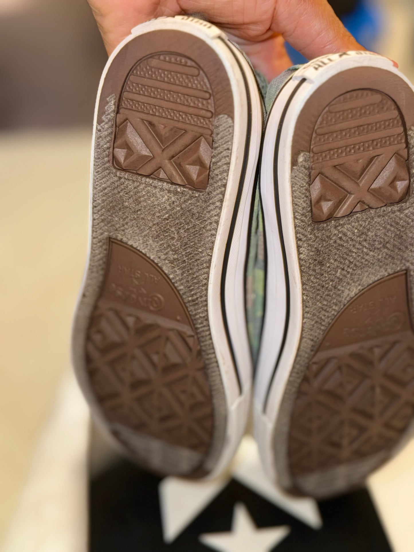 Converse AllStar - Green Fatique - Size 2