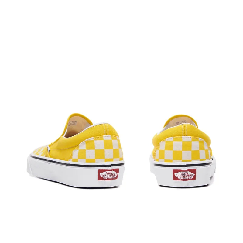 Vans Slip-On Checkerboard Cyber Yellow - Size 3