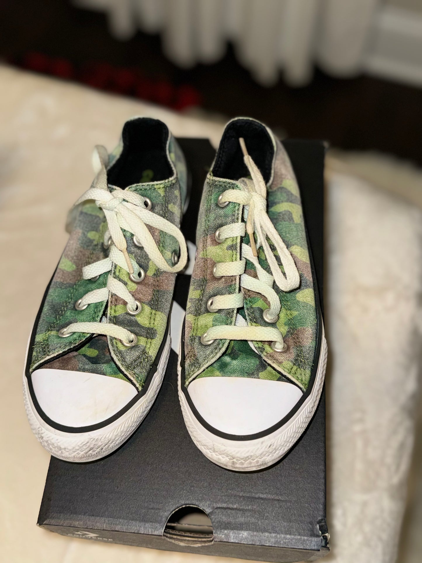 Converse AllStar - Green Fatique - Size 2