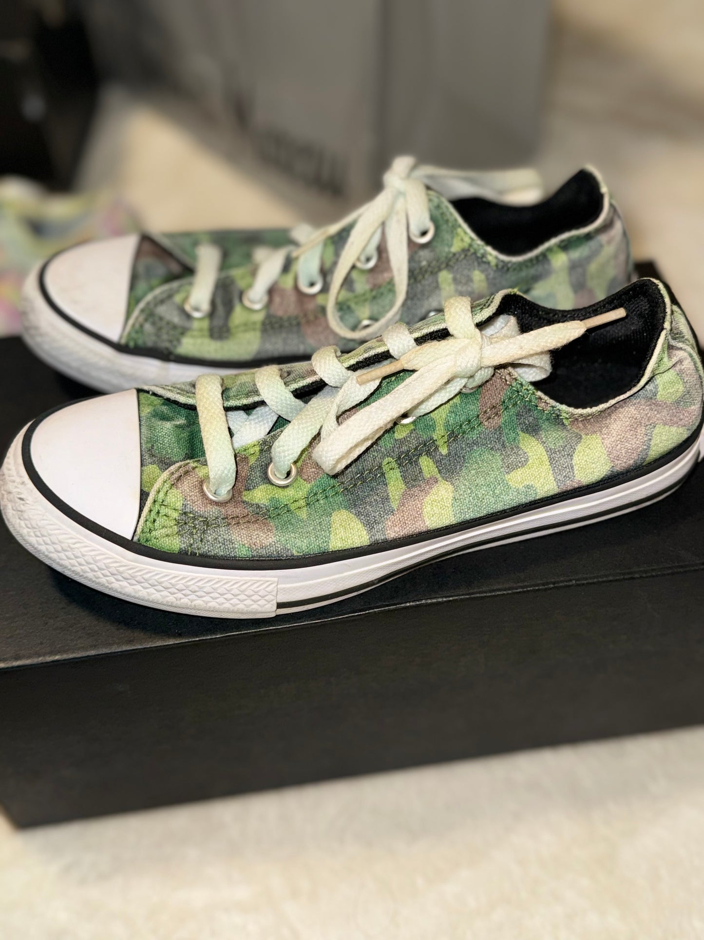 Converse AllStar - Green Fatique - Size 2