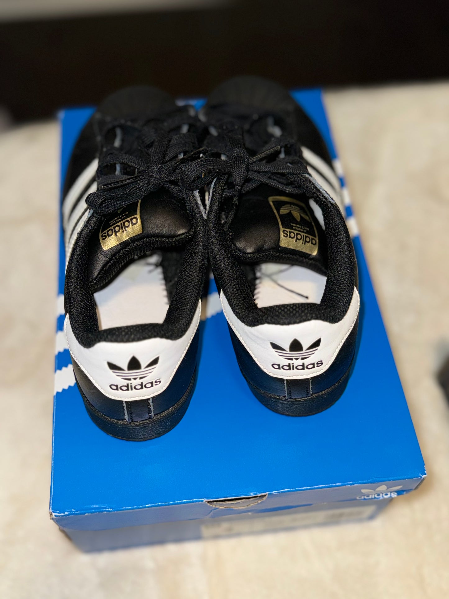 Adidas Superstar -  Black - Size 3