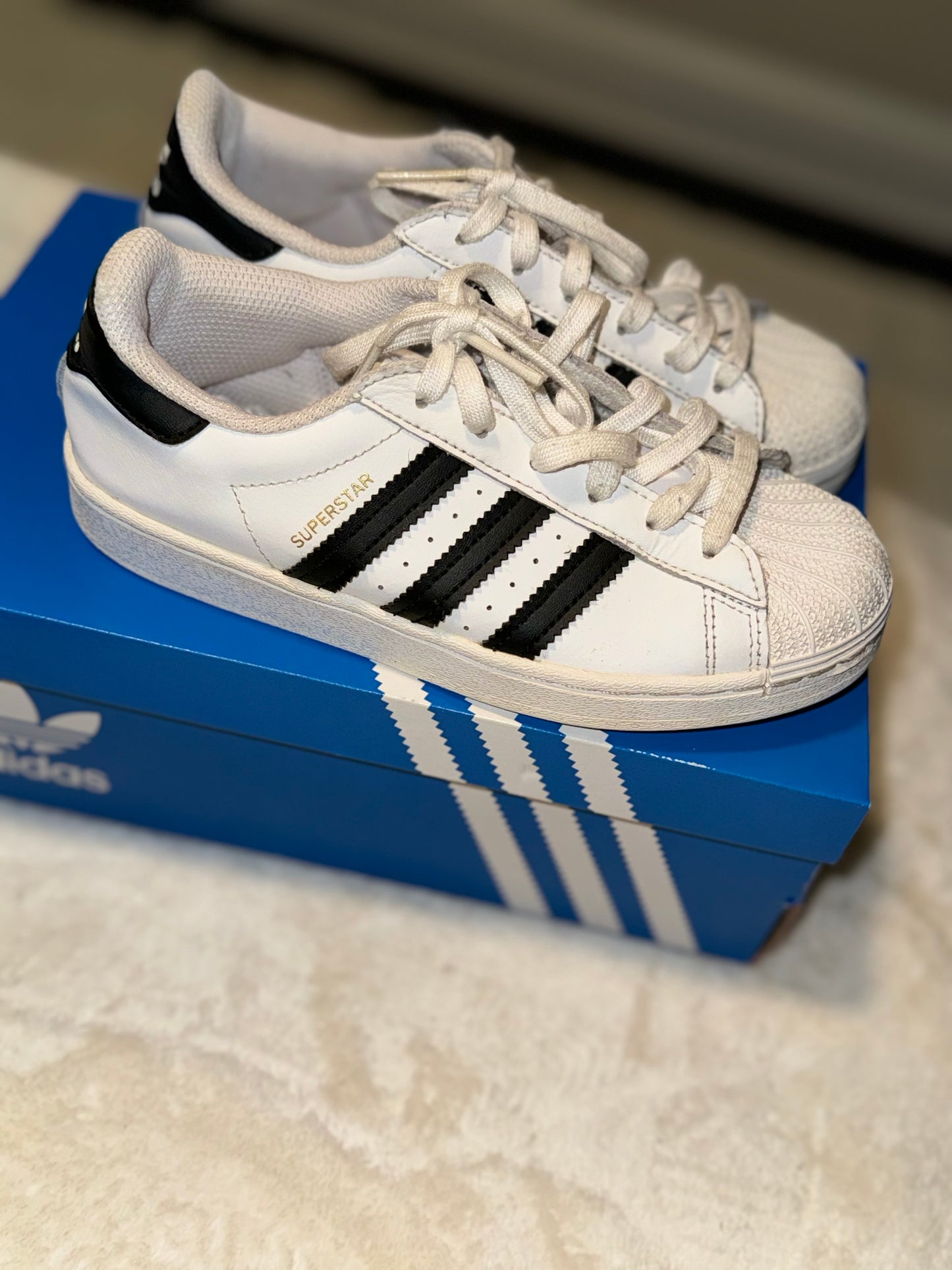 Adidas Superstar - White - Size 2