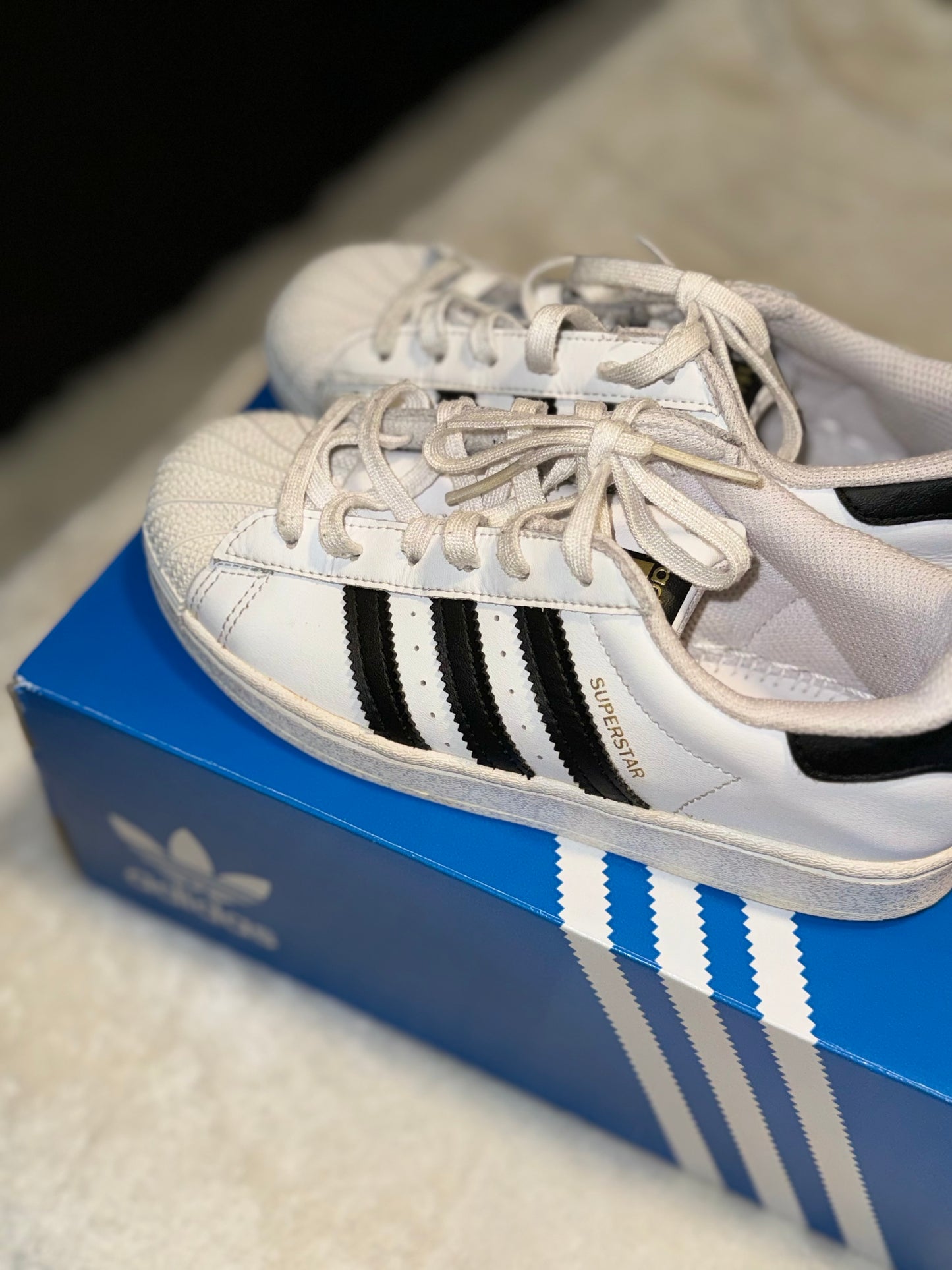 Adidas Superstar - White - Size 2