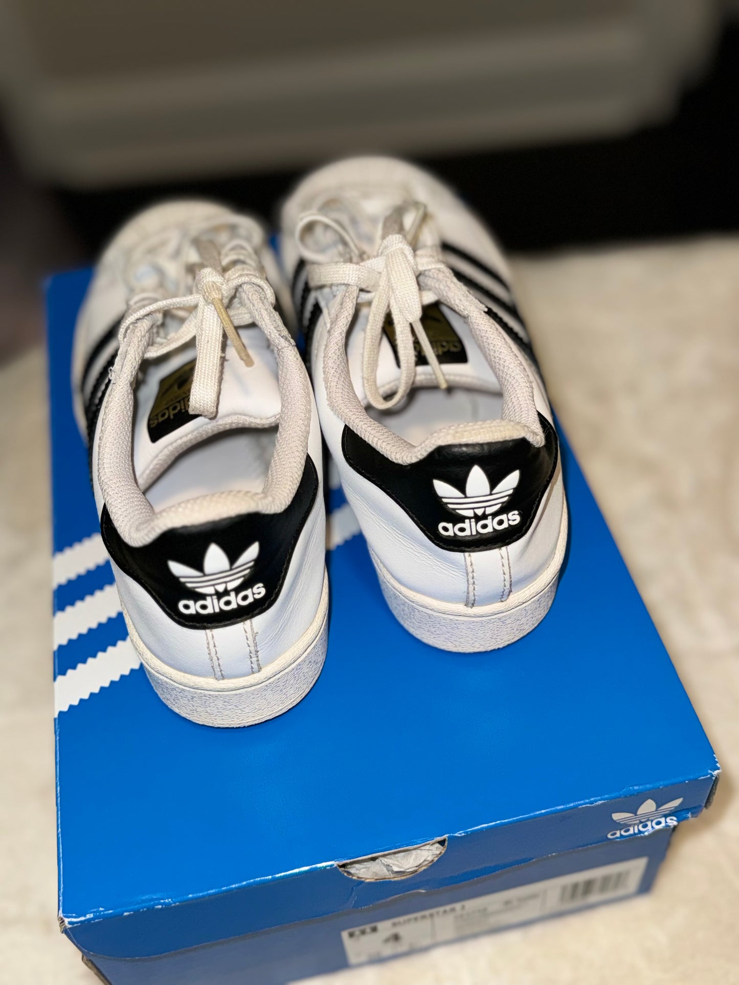 Adidas Superstar - White - Size 2