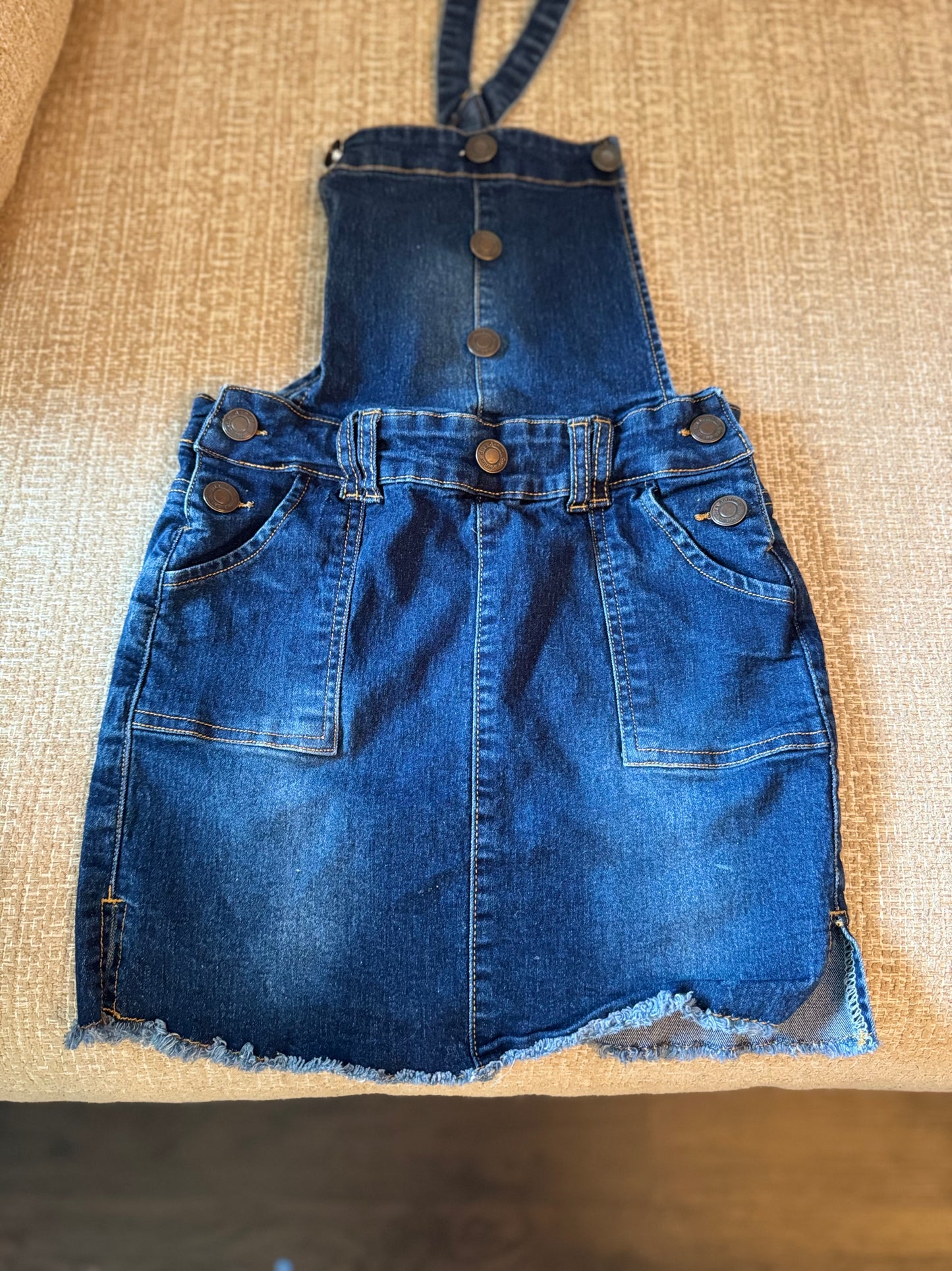 Overall Jean Dress