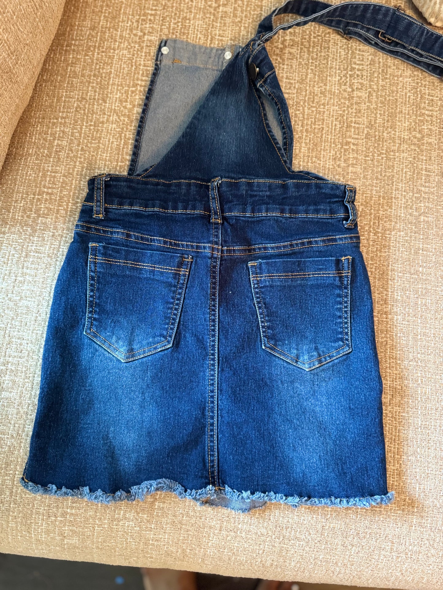 Overall Jean Dress
