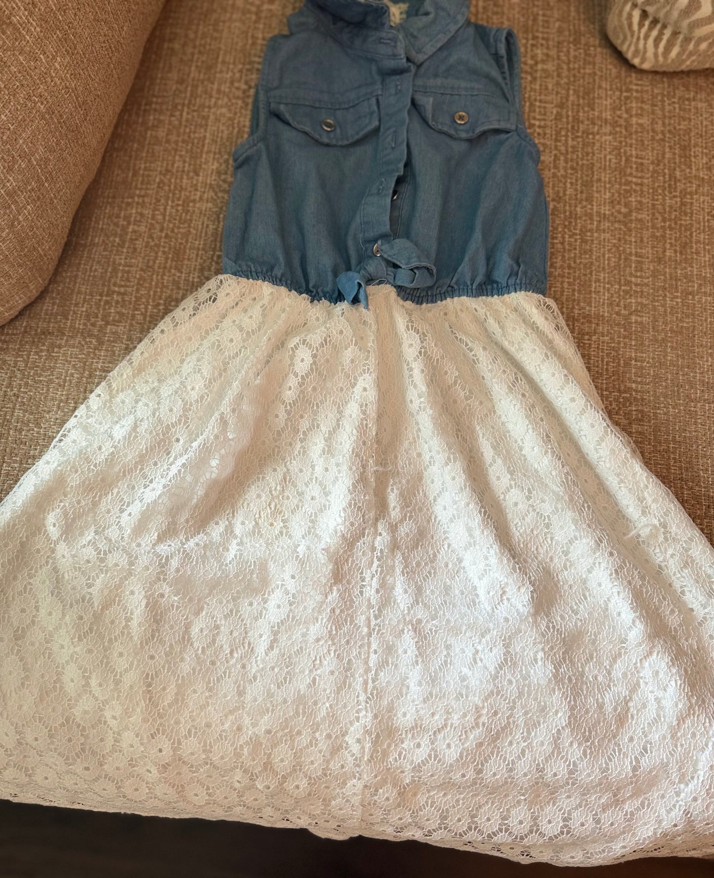 Blue Jean Dress Size 8