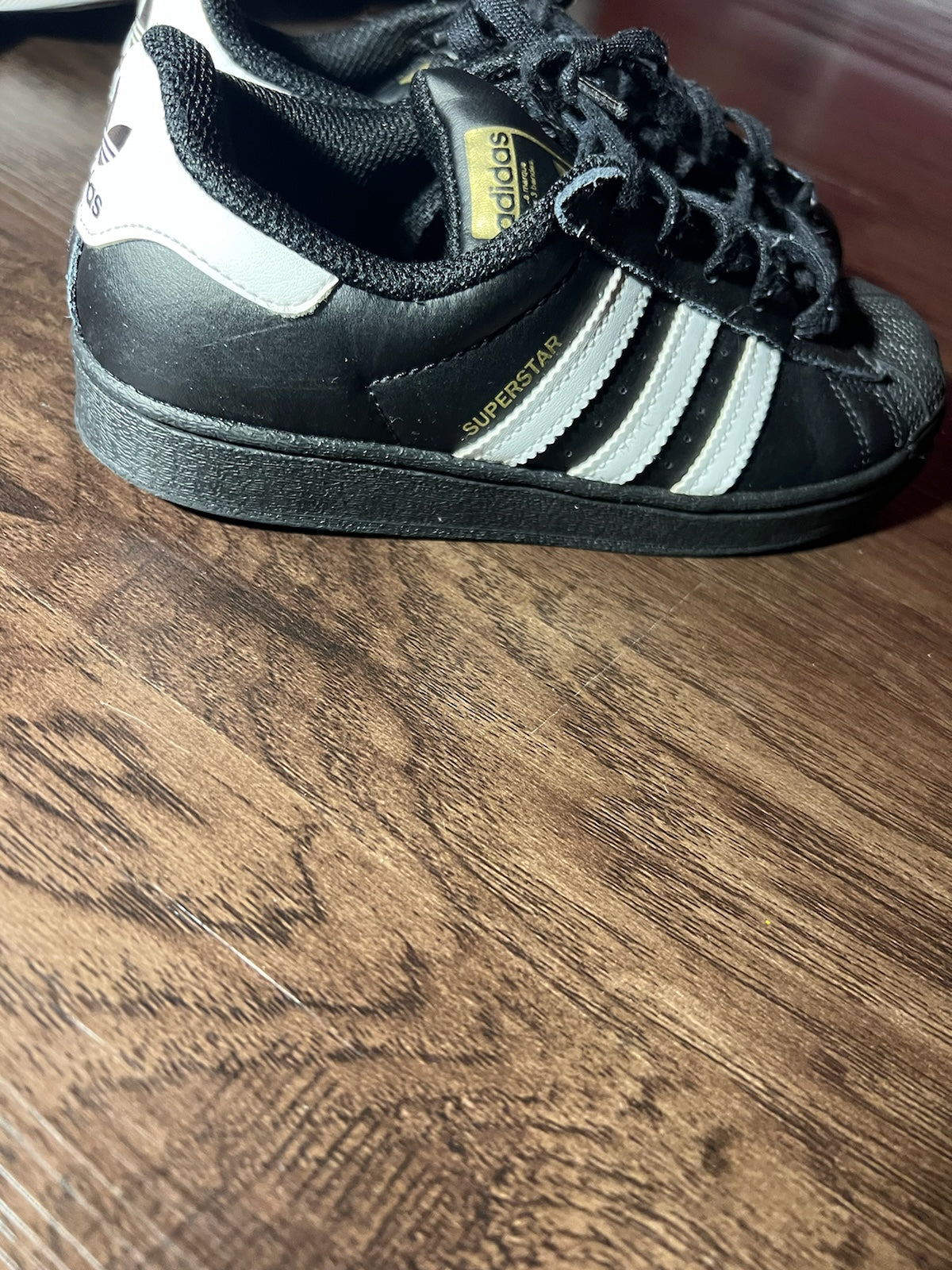 Adidas Superstar -  Black - Size 3