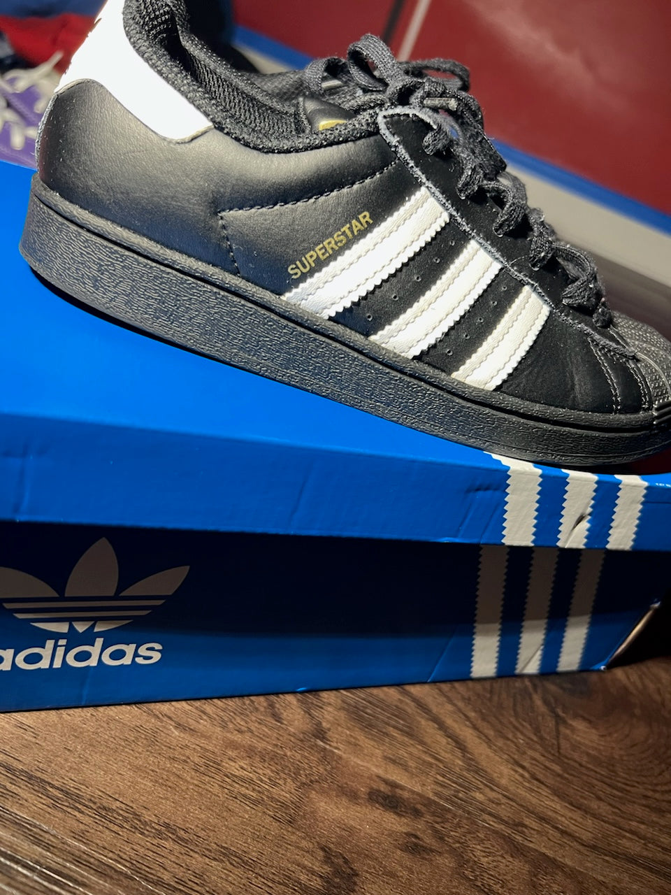 Adidas Superstar -  Black - Size 3