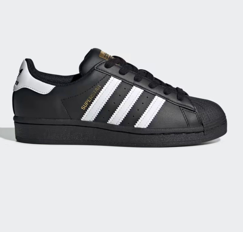 Adidas Superstar -  Black - Size 3