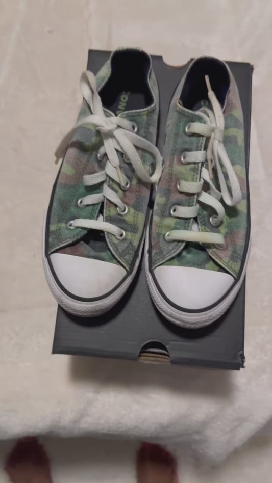 Converse AllStar - Green Fatique - Size 2